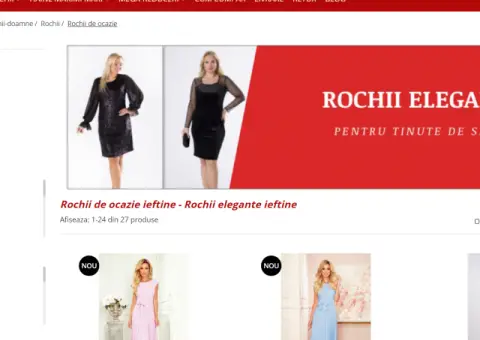 Magazin online haine dama cu stoc